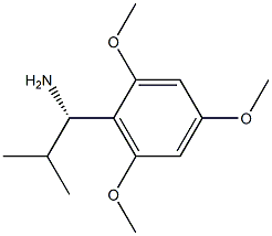 (1S)-2-METHYL-1-(2,4,6-TRIMETHOXYPHENYL)PROPYLAMINE Struktur