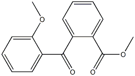 METHYL 2-(2-METHOXYBENZOYL)BENZOATE Struktur