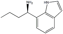 (1R)-1-INDOL-7-YLBUTYLAMINE Struktur