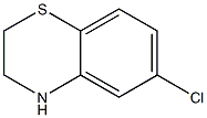 6-CHLORO-3,4-DIHYDRO-2H-1,4-BENZOTHIAZINE Struktur