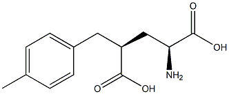 (2S,4S)-2-AMINO-4-(4-METHYL-BENZYL)-PENTANEDIOIC ACID Struktur