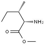 (2S,3S)-2-AMINO-3-METHYL-PENTANOIC ACIDMETHYL ESTER Struktur