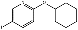 2-(CYCLOHEXYLOXY)-5-IODOPYRIDINE Struktur