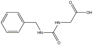 [[(BENZYLAMINO)CARBONYL]AMINO]ACETIC ACID Struktur