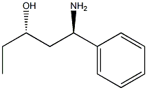 (3S,1R)-1-AMINO-1-PHENYLPENTAN-3-OL Struktur