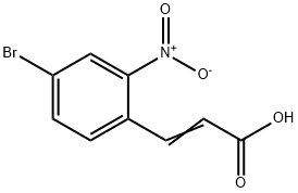 4-BROMO-2-NITROCINNAMIC ACID|4-溴-2-硝基肉桂酸