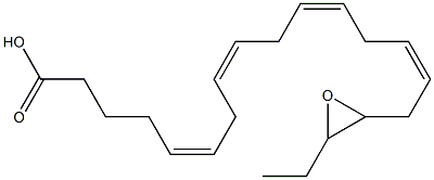 (+/-)17(18)-EPOXY-5Z,8Z,11Z,14Z-EICOSATETRAENOIC ACID Struktur