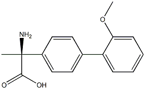 (2S)-2-AMINO-2-[4-(2-METHOXYPHENYL)PHENYL]PROPANOIC ACID Struktur