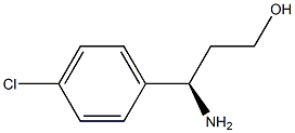 (R)-3-AMINO-3-(4-CHLORO-PHENYL)-PROPAN-1-OL Struktur