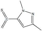 2-(1,3-DIMETHYL-1H-PYRAZOL-5-YL)ETHENETHIONE Struktur