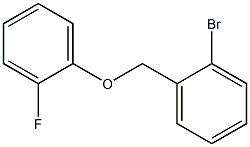 2-BROMOBENZYL-(2-FLUOROPHENYL)ETHER Struktur