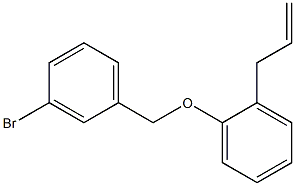 2-ALLYLPHENYL-(3-BROMOBENZYL)ETHER Struktur