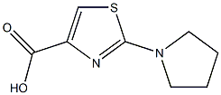 2-PYRROLIDIN-1-YL-THIAZOLE-4-CARBOXYLIC ACID Struktur