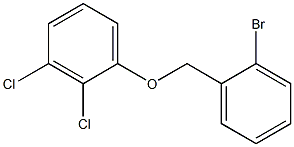 2-BROMOBENZYL-(2,3-DICHLOROPHENYL)ETHER Struktur