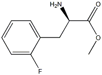 METHYL (2R)-2-AMINO-3-(2-FLUOROPHENYL)PROPANOATE Struktur