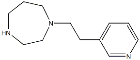 1-(2-PYRIDIN-3-YLETHYL)-1,4-DIAZEPANE Struktur