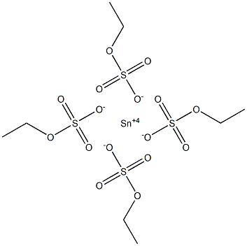 STANNIC ETHYLSULFATE Struktur