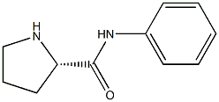 (S)-PYRROLIDINE-2-CARBOXYLIC ACID PHENYLAMIDE Struktur