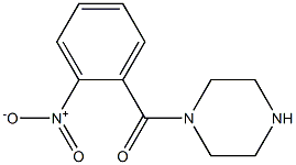 1-(2-NITROBENZOYL)PIPERAZINE Struktur