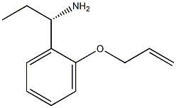 (1S)-1-(2-PROP-2-ENYLOXYPHENYL)PROPYLAMINE Struktur