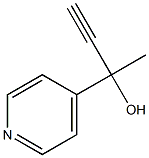 2-PYRIDIN-4-YLBUT-3-YN-2-OL Struktur