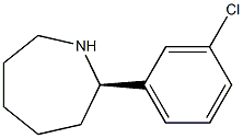 (R)-2-(3-CHLOROPHENYL)AZEPANE Struktur