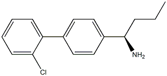 (1R)-1-[4-(2-CHLOROPHENYL)PHENYL]BUTYLAMINE Struktur