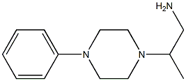 2-(4-PHENYLPIPERAZIN-1-YL)PROPAN-1-AMINE Struktur