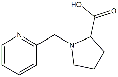 1-(PYRIDIN-2-YLMETHYL)PYRROLIDINE-2-CARBOXYLIC ACID Struktur