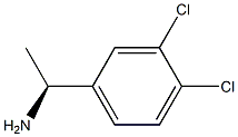 (1S)-1-(3,4-DICHLOROPHENYL)ETHYLAMINE Struktur