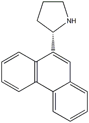 (2S)-2-(9-PHENANTHRYL)PYRROLIDINE Struktur