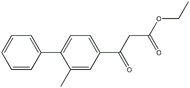 ETHYL (3-METHYL-4-PHENYLBENZOYL)ACETATE price.