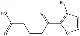 5-(3-BROMO-2-THIENYL)-5-OXOVALERIC ACID Struktur