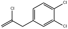 2-CHLORO-3-(3,4-DICHLOROPHENYL)-1-PROPENE Struktur