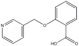 2-(PYRIDIN-3-YLMETHOXY)BENZOIC ACID Struktur