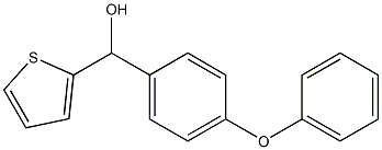 4-PHENOXYPHENYL-(2-THIENYL)METHANOL Struktur