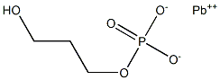 1,3-PROPANEDIOL PHOSPHATE LEAD SALT Struktur