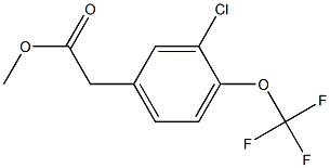 3-CHLORO-4-(TRIFLUOROMETHOXY)-PHENYLACETIC ACID METHYL ESTER price.