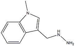 (1-METHYL-INDOL-3-YLMETHYL)-HYDRAZINE Struktur