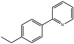 2-(4-ETHYLPHENYL)PYRIDINE Struktur