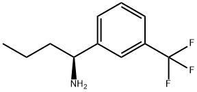 (1S)-1-[3-(TRIFLUOROMETHYL)PHENYL]BUTYLAMINE Struktur