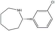 (S)-2-(3-CHLOROPHENYL)AZEPANE Struktur