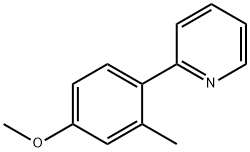 2-(4-METHOXY-2-METHYL-PHENYL)-PYRIDINE Struktur