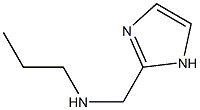 (1H-IMIDAZOL-2-YLMETHYL)-PROPYL-AMINE Struktur