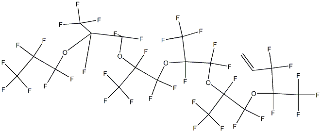 1H,1H,2H-PERFLUORO(4,7,10,13,16-PENTAMETHYL-5,8,11,14,17-PENTAOXAEICOS-1-ENE) Struktur