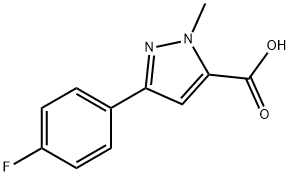 3-(4-FLUOROPHENYL)-1-METHYL-1H-PYRAZOLE-5-CARBOXYLIC ACID price.