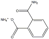 AMMONIUM PHTHALAMATE Struktur