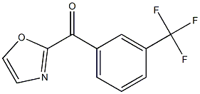 2-(3-TRIFLUOROMETHYLBENZOYL)OXAZOLE Struktur