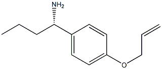 (1S)-1-(4-PROP-2-ENYLOXYPHENYL)BUTYLAMINE Struktur