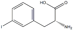 3-IODO-D-PHENYLALANINE Struktur